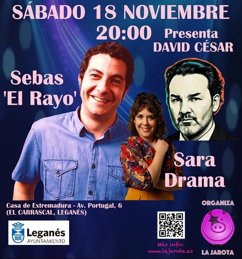 ¡Comedia en la Casa de Extremadura de Leganés!
