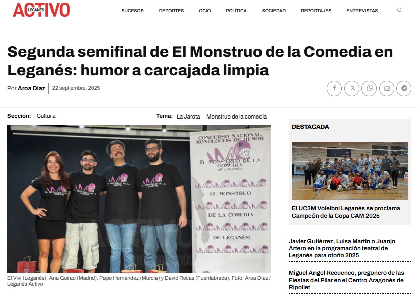 Crónica de la Segunda Semifinal en Leganés Activo