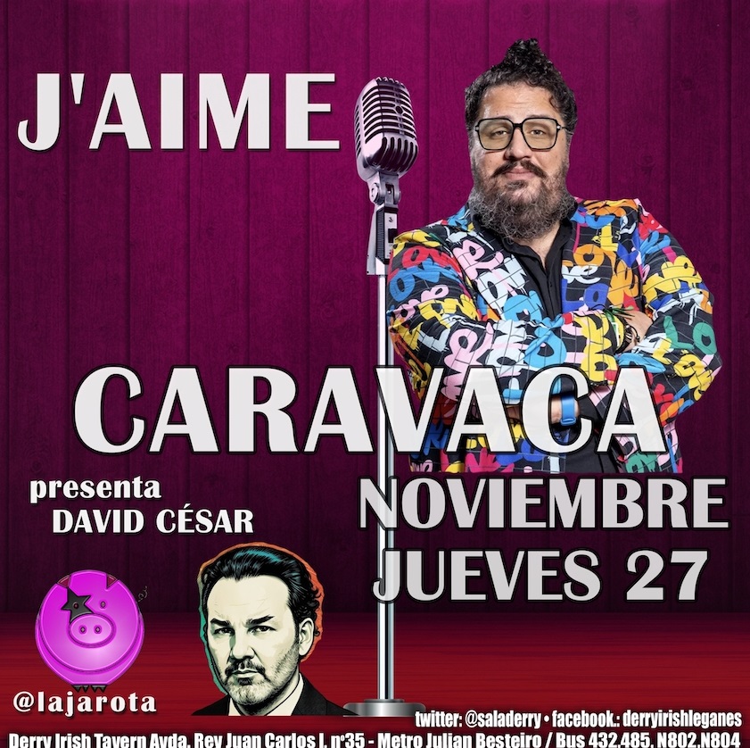 Jaime Caravaca en el Derry