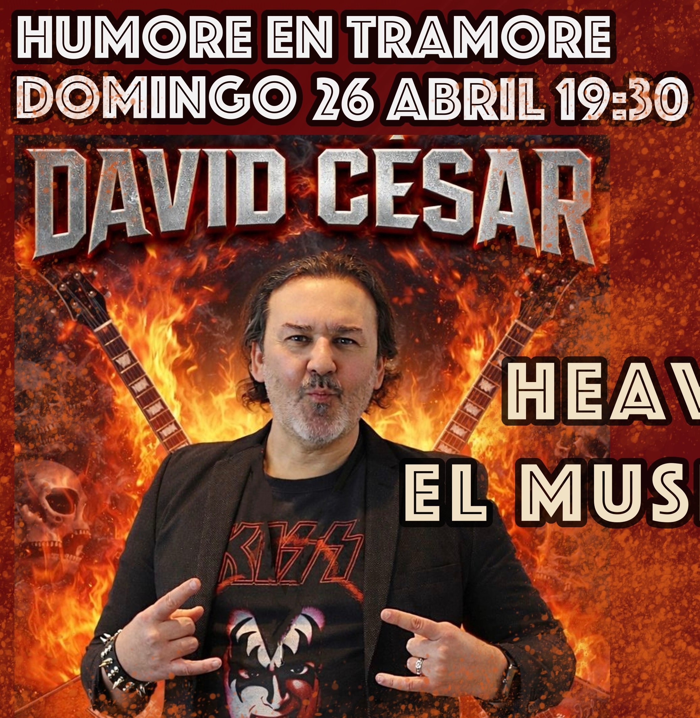 David César dando caña