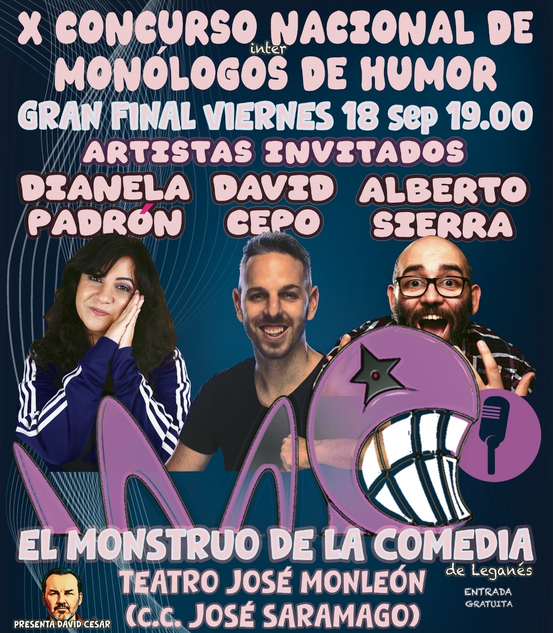 Finalistas de El Monstruo de la Comedia - X